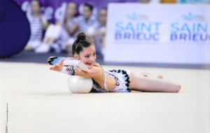 Emilie Championne de France des ensembles Villancher avec le Pôle de Calais