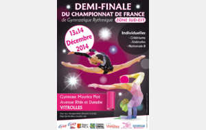 Championnat de zone sud-est Individuelles 2014 - Vitrolles