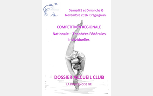 Compétition régionale "individuelles" - Résultats