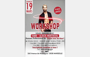 Danse avec les stars - Workshop 2017 - CHACHA