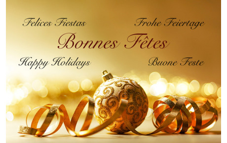 Bonnes fêtes !