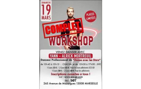 Danse avec les stars - Workshop 2017